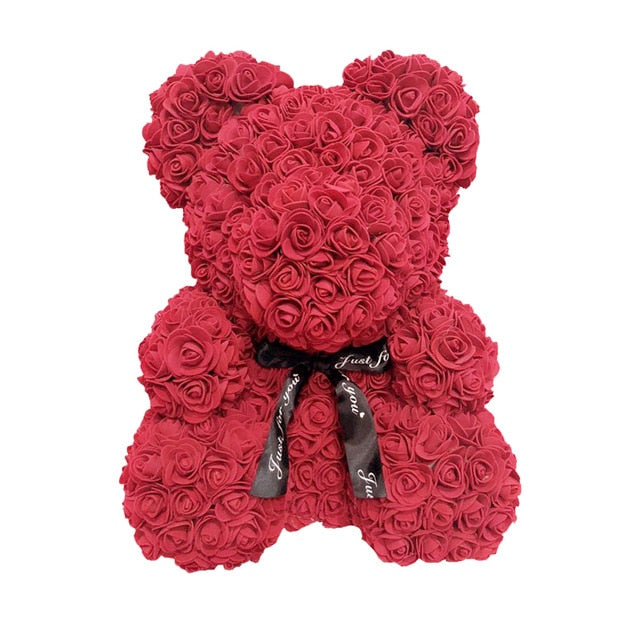 Luxurious Rose Teddy Bear