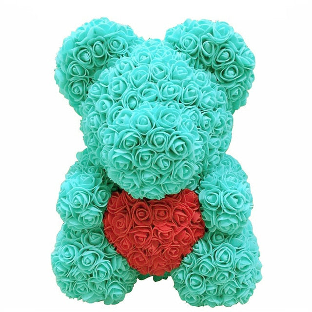 Luxurious Rose Teddy Bear