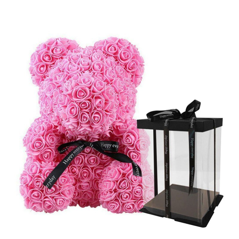 Luxurious Rose Teddy Bear