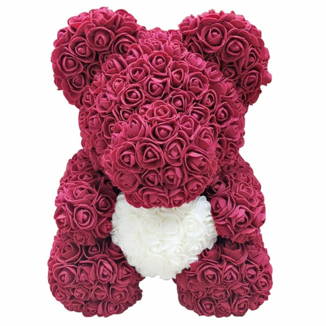 Luxurious Rose Teddy Bear